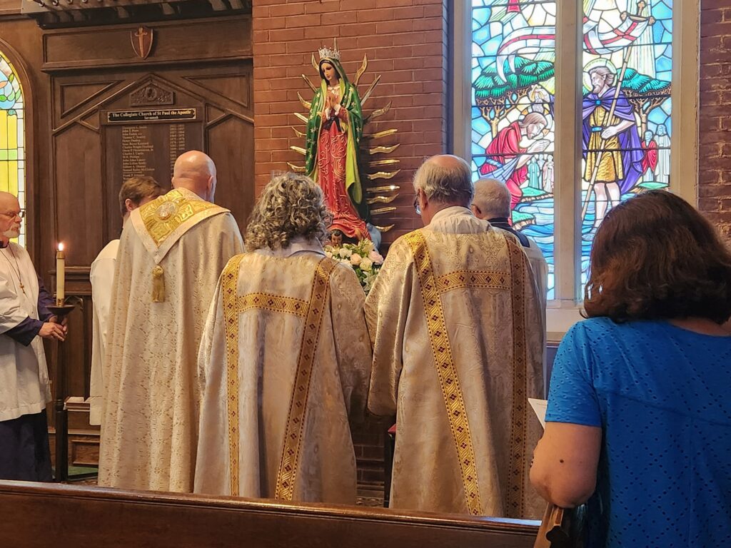 The Angelus at Our Virgin de Guadalupe